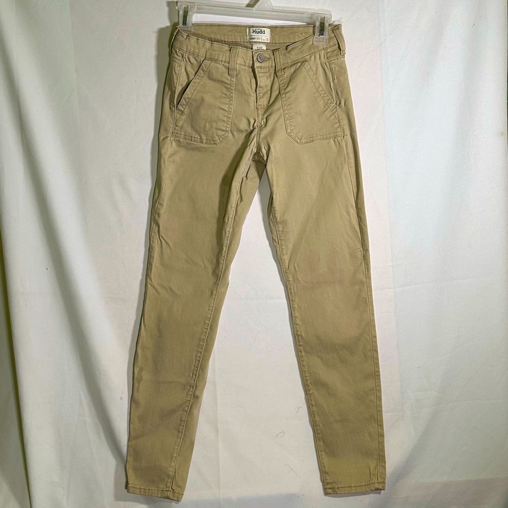 Mudd Skinny Fit Khaki Pants‎ Juniors size 3